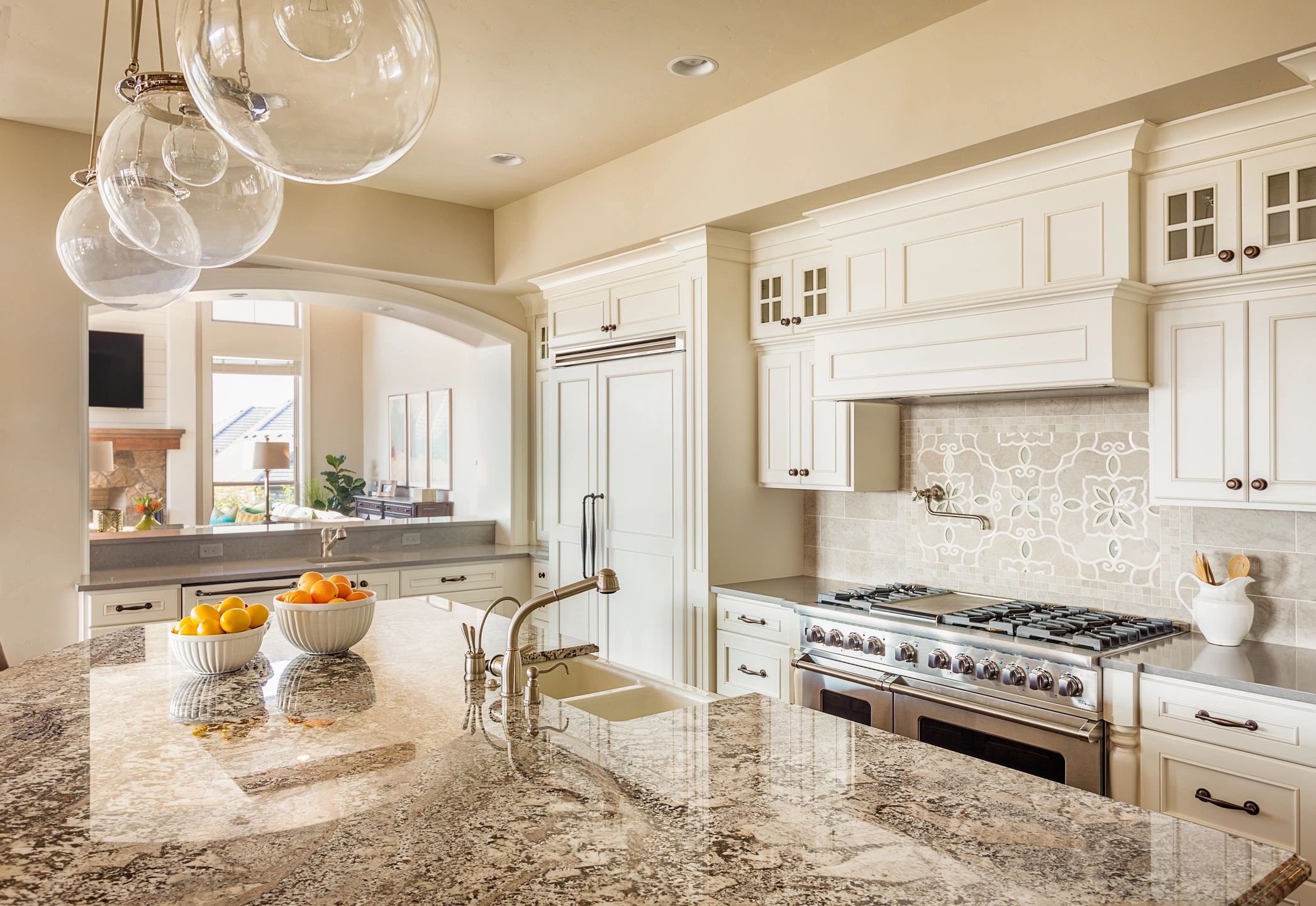 Kitchen Granite Transformation — after